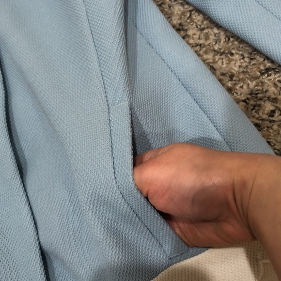 Vintage Jacket Size XS Pastel Blue Floral Embroidery - Picture 5 of 13